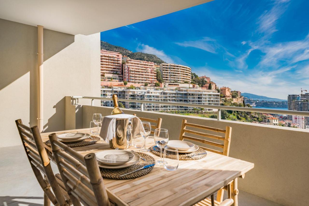 Terrasse Vue Mer, 5Mn Monaco, Parking - An Beausoleil Extérieur photo